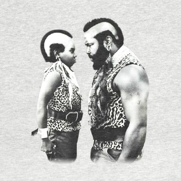 Mr T and little barracus by cgros